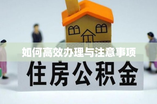复兴如何高效办理与注意事项