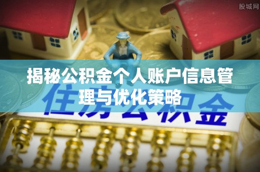 复兴揭秘公积金个人账户信息管理与优化策略
