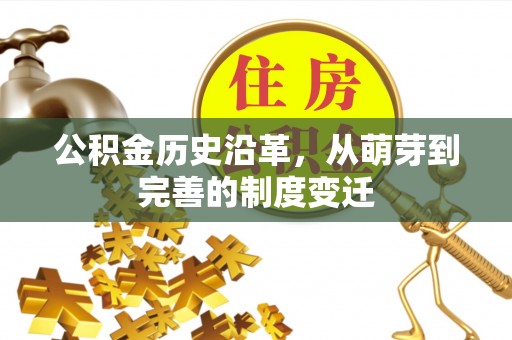 复兴公积金历史沿革，从萌芽到完善的制度变迁