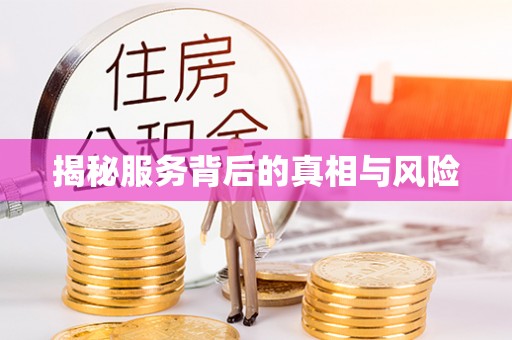复兴揭秘服务背后的真相与风险