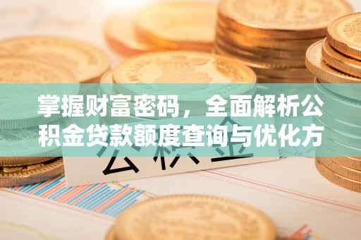 复兴掌握财富密码，全面解析公积金贷款额度查询与优化方案