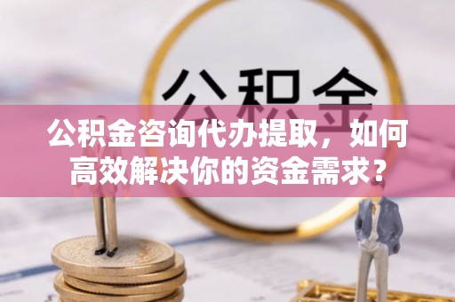 复兴公积金咨询代办提取，如何高效解决你的资金需求？
