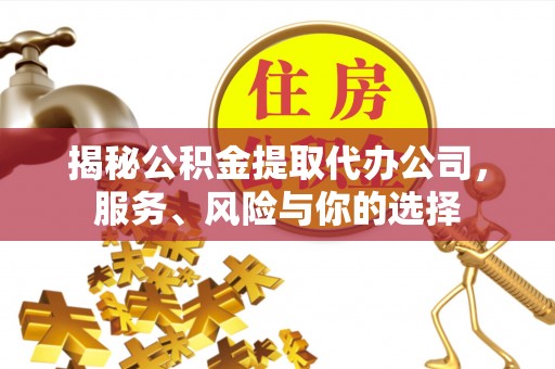 复兴揭秘公积金提取代办公司，服务、风险与你的选择