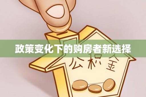 复兴政策变化下的购房者新选择
